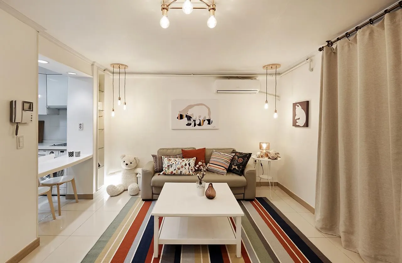 סיאול Oriental Modern Apartment 7